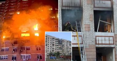 Ukraine says Russia launched the biggest aerial attack since start of the war