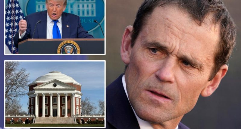 University of Virginia president resigns over DEI pressure from Trump admin 