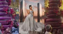 Veeke James Unveils 20-Foot, ₦18 Million Birthday Cake for 30th Celebration