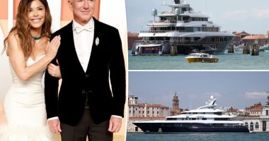 Venice swarmed with multimillion-dollar superyachts ahead of Jeff Bezos and Lauren Sanchez’s opulent wedding