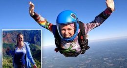 Veteran skydiver dies after hitting another jumper’s parachute mid-air