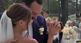 Watch Dani Dyer’s father-daughter dance with emotional Danny after he walks her down the aisle to wed Jarrod Bowen