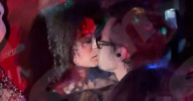 Watch Harry Styles passionately snog mystery woman as ‘sparks fly’ in packed Glastonbury VIP area