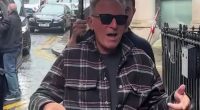 Watch savage moment ‘furious’ Bruce Springsteen refuses to sign autographs for fans waiting in the rain in Manchester