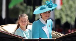 We Think Princess Charlotte Gave Kate This Sassy One-Word Reply At Trooping The Colour 2025