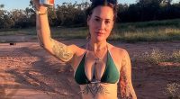 'Aussie girl' Faith (pictured) shares footage from the mines to her 40 thousand followers on TikTok
