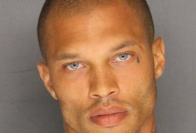 Jeremy Meeks sent the internet into meltdown when his smouldering mugshot went viral in 2014 - earning himself the nickname the 'Hot Felon'