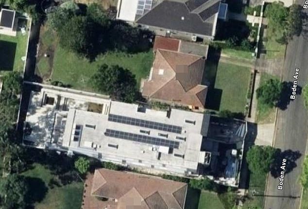 Rabi and Sarah Malass have been ordered to demolish their multi-million dollar home on Boden Avenue, Strathfield, in Sydney's Inner West (pictured, second from the bottom)