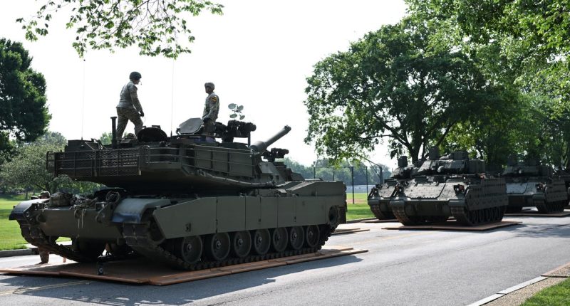 Woman Struck, Killed By Truck Carrying Trump Military Parade Tank In DC
