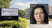 Woman told elderly mom 'this is for the best' as she held her wrists while son allegedly strangled her with Dollar Tree handbag strap