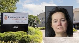 Woman told elderly mom 'this is for the best' as she held her wrists while son allegedly strangled her with Dollar Tree handbag strap