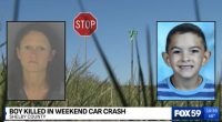 Woman was high and doing her makeup during fatal crash that killed 6-year-old boy: Police