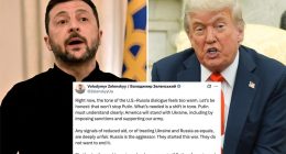 Zelensky complains that US is being ‘too warm’ towards Russia: ‘They started this war’