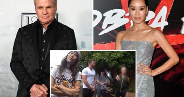 ‘Cobra Kai’ actor Alicia Hannah-Kim rips co-star Martin Kove in bodycam video after what he called ‘playful’ biting incident: ‘That is assault!’