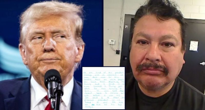 ‘Could not read or write’: Trump death-threat suspect was framed to look like he penned letter saying he’d kill POTUS in bid to get him deported, lawyers say