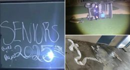 ‘Senior prank’ at Calif. high school involving superglue and golf cart leaves trail of destruction, costing tens of thousands of dollars