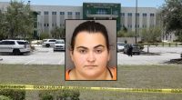 ‘Shot him in the back’: Woman tries killing her dad during custody exchange at sheriff’s office after his other kids refuse to get out of car, cops say