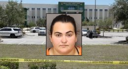 ‘Shot him in the back’: Woman tries killing her dad during custody exchange at sheriff’s office after his other kids refuse to get out of car, cops say