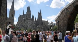 ‘The roller coaster was a defective product’: Man stuck in tilted position on broken ‘Harry Potter’ ride at Universal for an hour, lawsuit says