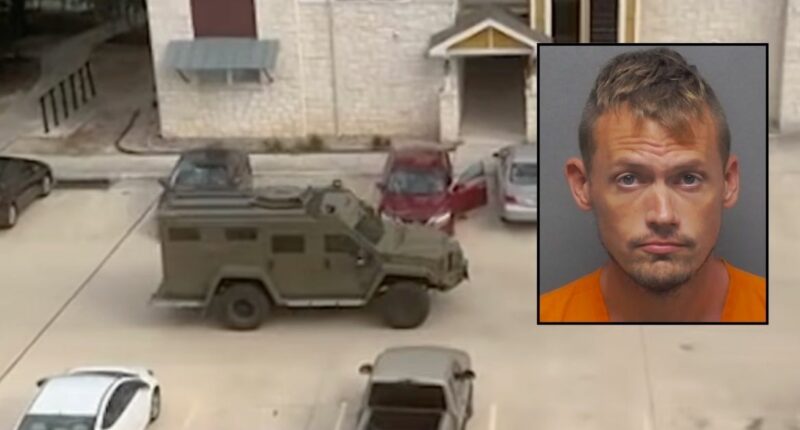 'Everyone is going to die': Man who threatened to burn mom alive threw 'acidic substance' that started to 'sizzle' when it hit the ground, police say