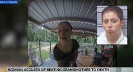 'Her face was just obliterated': 18-year-old beat her grandma to death with rubber mallet before breaking into neighbor's home and demanding her car keys, police say