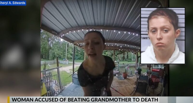 'Her face was just obliterated': 18-year-old beat her grandma to death with rubber mallet before breaking into neighbor's home and demanding her car keys, police say