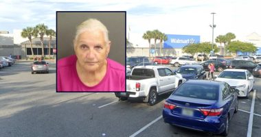 'I'm not giving you s–––, b––––': 80-year-old Florida woman allegedly slaps driver after parking lot fender-bender at Walmart leads to request for car insurance