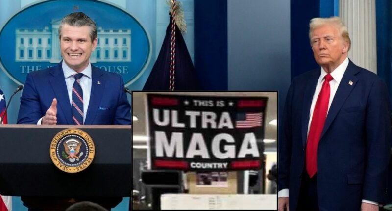 'Prohibited under Army regulation': Drill sergeant forcing soldiers to do pushups under MAGA banner in TikTok video sparks investigation, officials say