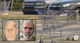 'Raging maniac' beats 85-year-old man in Kroger parking lot attack and sends him to hospital for pulling out in front of him too slowly, cops say
