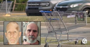 'Raging maniac' beats 85-year-old man in Kroger parking lot attack and sends him to hospital for pulling out in front of him too slowly, cops say