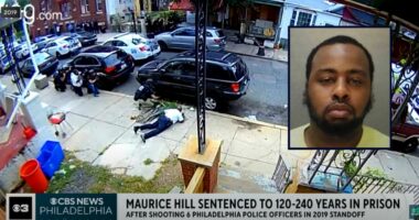 'Relentless barrage of bullets': Man who gunned down 6 cops and 'terrified an entire community' during hours-long standoff receives his fate