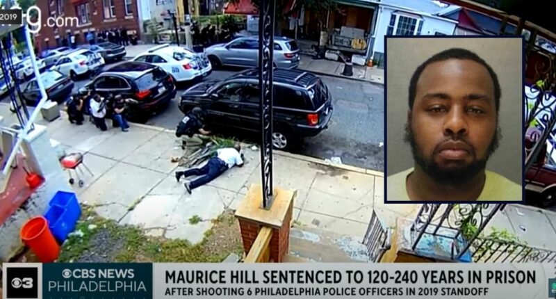 'Relentless barrage of bullets': Man who gunned down 6 cops and 'terrified an entire community' during hours-long standoff receives his fate