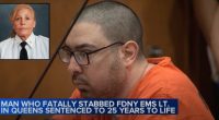 'She never saw it coming': Man who randomly stabbed on-duty EMS worker to death months before her retirement learns his fate