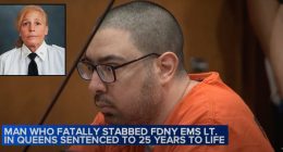 'She never saw it coming': Man who randomly stabbed on-duty EMS worker to death months before her retirement learns his fate