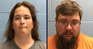 'She spends $400 on food': 4-year-old 'within days of fatal organ failure' was forced to sit in dog crate and watch family eat because he was a 'picky' eater, cops say