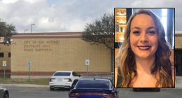 'Shoves her hands in my mouth': Cop gets indefinite suspension after being accused of assaulting a fellow officer she was dating, who was fired for lying about being assaulted