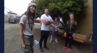 'Sir, were you raised in a ditch?': 'Cobra Kai' star confronts 'Karate Kid' villain who said on camera that he bit her, but he 'was just playing'