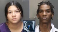 'They right there near u': Teen tried to help boyfriend accused of shooting police K-9 with machine gun as he fled, cops say