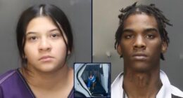 'They right there near u': Teen tried to help boyfriend accused of shooting police K-9 with machine gun as he fled, cops say