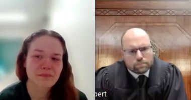 'Used him as a chew toy': Judge berates mom who 'bragged' and 'Snapchatted' about handcuffing 6-year-old, allowed dog to maul boy