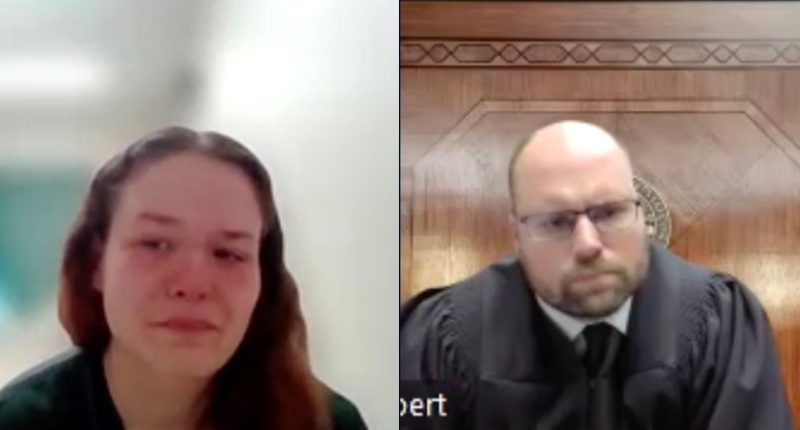 'Used him as a chew toy': Judge berates mom who 'bragged' and 'Snapchatted' about handcuffing 6-year-old, allowed dog to maul boy