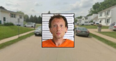 'Wasp spray into the victim's wounds': Man beat grandfather with golf clubs and kept him captive in basement, police say