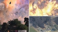 7 missing after explosion at California fireworks warehouse sets off massive blaze