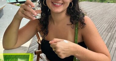 Concetta Caristo (pictured) has been criticised over making a joke calling Anne Frank a 'slut'