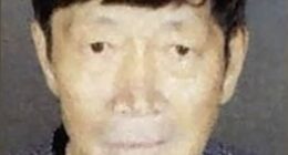 Guojun Xuan, 65, (pictured) and his partner Silvia Zhang, 38, were arrested for felony child endangerment this week after cops found they had 21 children from surrogate mothers