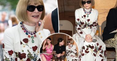 Anna Wintour makes first public appearance since stepping down as Vogue editor-in-chief