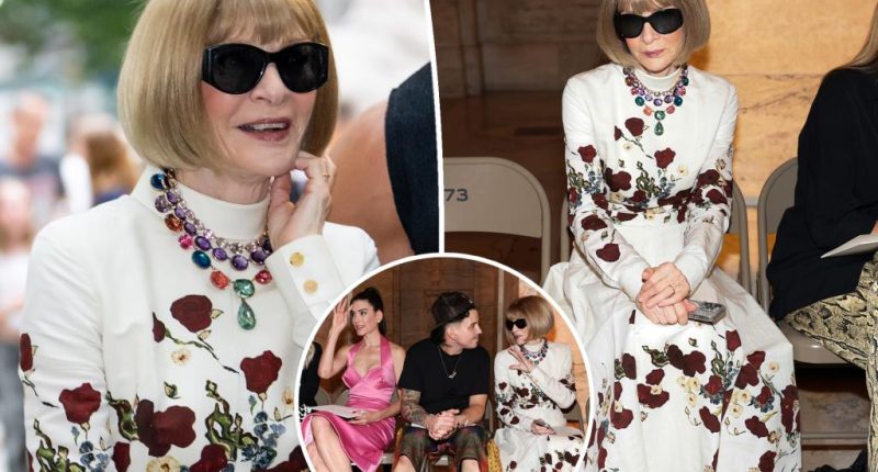 Anna Wintour makes first public appearance since stepping down as Vogue editor-in-chief