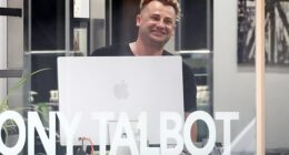 Anthony Koletti appeared to be in good spirits working at his eastern suburbs salon on Wednesday hours before he attended Waverley Police, where he was charged with assault