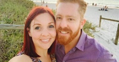James Nowland leaves behind a wife, Candace, (pictured) and children