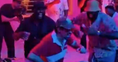Bad Bunny and LeBron James spark bromance as pair party hard with lots of women at swanky Puerto Rico hotel 